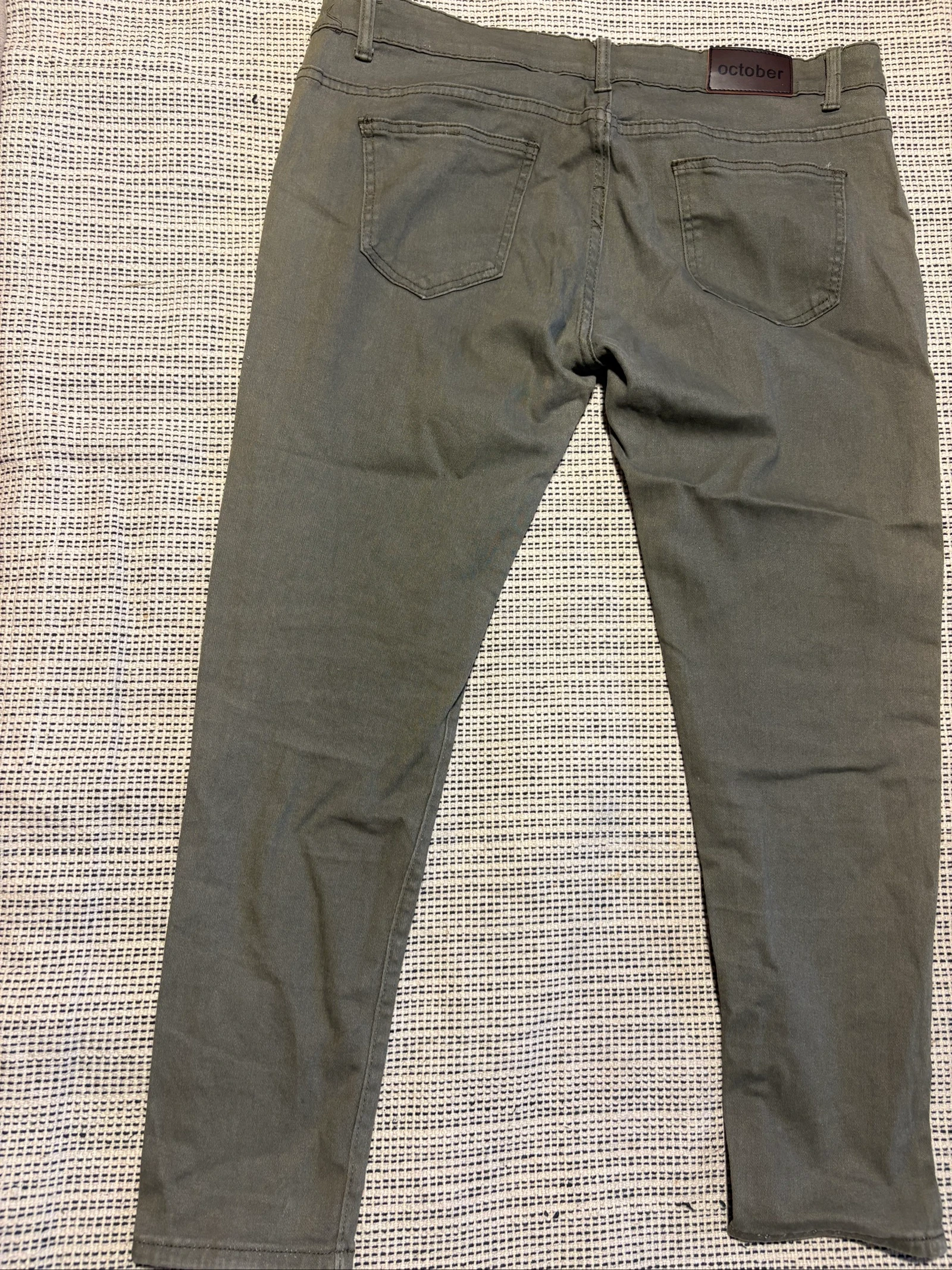 Pantalon vert kaki October taille 46 / Pantalon khaki taille XXL – photo 5
